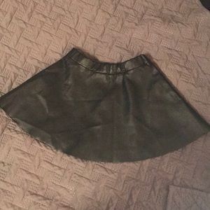 Toddler 4-5 H&M Faux Leather Skirt